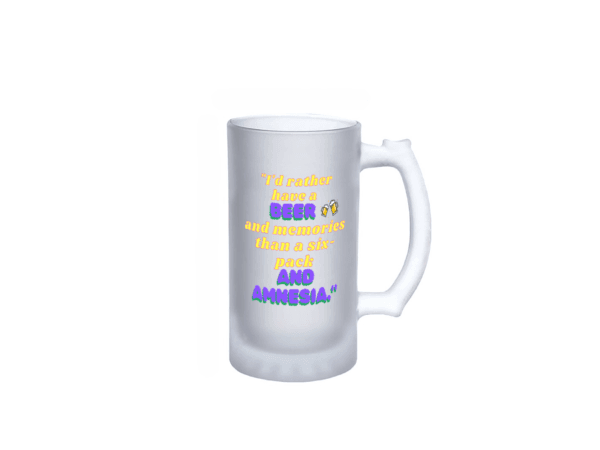 Frosted Beer Mug – Premium Quality with Personalized Name