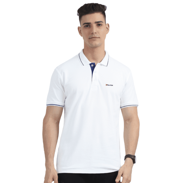 Organic premium COTTON 270 gsm with tipping design velvet neck polo t-shirt eco-friendly cotton t-shirt sustainable fashion for men high quality polo t-shirt soft cotton polo for daily wear breathable India casual for office non-fade cotton stylish smart fit organic ROYALBLUE comfortable summer durable men’s cotton polo luxury feel eco conscious fashion Regular Fit cotton polo t-shirt men’s , Polo Tshirt for man men