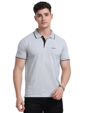 Cotton Blend polo T-shirt for men